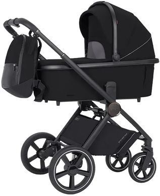 Коляска универсальная 3 в 1, Carrello Ultimo CRL-6519 (3in1) Sable Black, черная, Карелло Ультимо