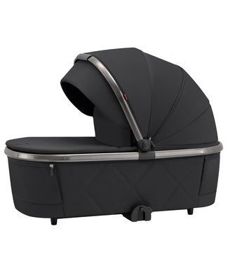 Коляска універсальна 2 в 1, візочок CARRELLO Omega CRL-6530 (2in1) Absolute Black + ліхтар, чорна, Карелло Омега