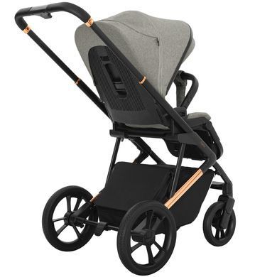 Коляска універсальна, візочок 2 в 1, CARRELLO Sigma CRL-6509 NF 2in1 Stone Grey, сіра, Карелло Сігма
