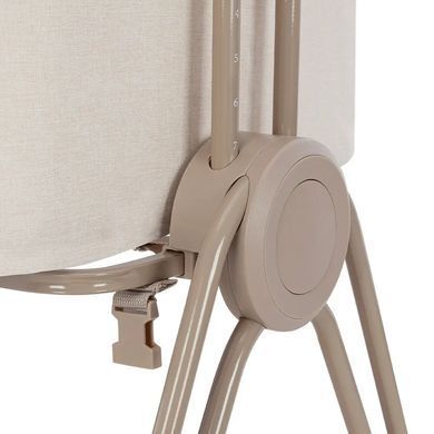 Детская приставная кроватка CARRELLO Gracia CRL-16502 Linen Beige, бежевая