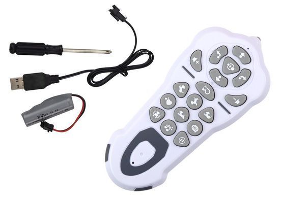 Собака-робот, Smart Dog, пульт та сенсорне управління, 25см, BG 1533