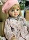 Кукла виниловая 55см, ручная работа, блондинка с сумочкой, Reborn Baby Doll 36