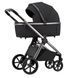 Коляска універсальна 2 в 1, візочок CARRELLO Omega CRL-6530 (2in1) Absolute Black + ліхтар, чорна, Карелло Омега