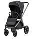 Коляска універсальна 2 в 1, візочок CARRELLO Omega CRL-6530 (2in1) Absolute Black + ліхтар, чорна, Карелло Омега