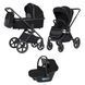 Коляска универсальная 3 в 1, Carrello Ultimo CRL-6519 (3in1) Sable Black, черная, Карелло Ультимо