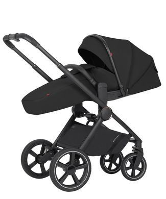 Коляска универсальная 2 в 1, CARRELLO Ultimo CRL-6528 (2in1) Sable Black, черная, Карелло Ультимо