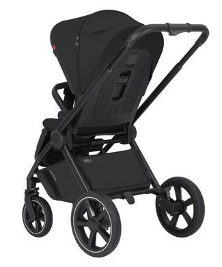 Коляска универсальная 2 в 1, CARRELLO Ultimo CRL-6528 (2in1) Sable Black, черная, Карелло Ультимо