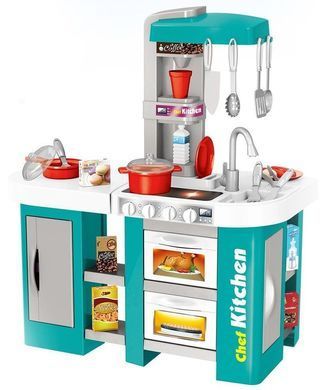 Дитяча ігрова кухня, Kitchen Chef з водою, звукові ефекти, аксесуари, 61х72,5х33 см, 922-46