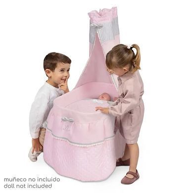 Игровая кроватка DeCuevas Sophie с балдахином для куклы, 51075