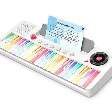 Детский игровой электронный синтезатор Rainbow Piano 286SY
