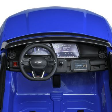 Електромобіль дитячий двомісний Машина Chevrolet 2 мотора 65W акумулятор 24V7AH червоний (M 5110EBLR-4(24V))
