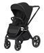 Коляска универсальная 2 в 1, CARRELLO Ultimo CRL-6528 (2in1) Sable Black, черная, Карелло Ультимо