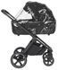 Коляска универсальная 2 в 1, CARRELLO Ultimo CRL-6528 (2in1) Sable Black, черная, Карелло Ультимо