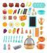 Детская игровая кухня Home Kitchen, вода, пар, свет, звук, 65 предметов, 94 см, 889-161