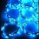 Гирлянда штора "Росса" 200LED на медной проволоке, 220V, синя 2,0*2,0м