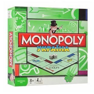 Игра настольная "Монополия", игровое поле 50*50 см, 2-8 игроков, 6123