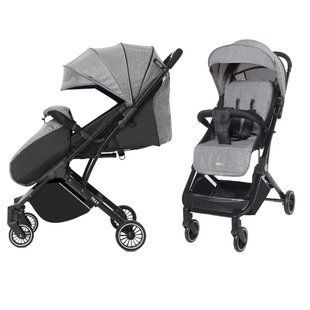 Коляска прогулянкова, візочок, легка Tilly Bella T-163 Light Grey, світло-сіра, до 15кг