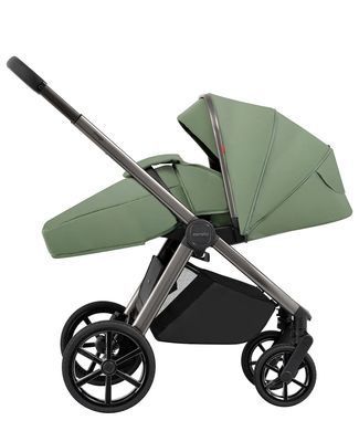 Коляска універсальна 2 в 1, візочок CARRELLO Omega CRL-6530 (2in1) Perfect Green + ліхтар, зелена, Карелло Омега