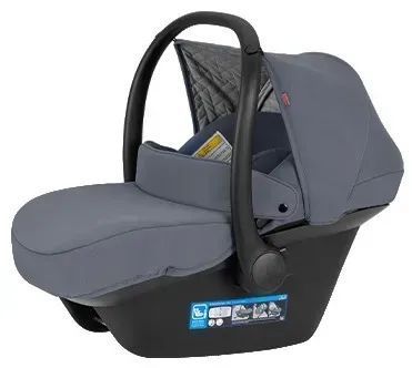 Коляска универсальная 3 в 1, Carrello Ultimo CRL-6519 (3in1) Cool Grey, серая, Карелло Ультимо