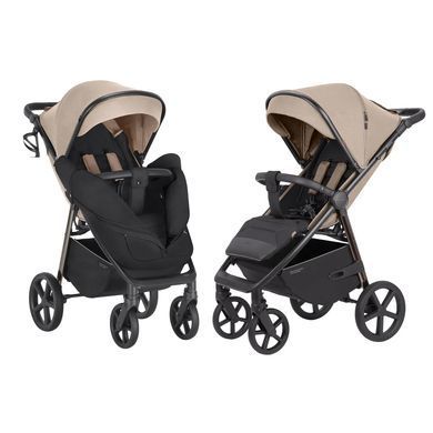 Коляска прогулянкова CARRELLO Bravo Plus 2024, CRL-5515, Ivory Beige, бежева, Карелло Браво