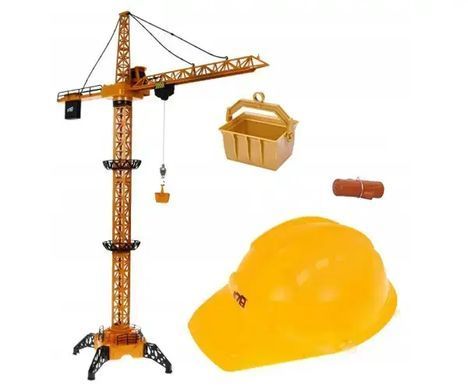 Підйомний кран на радіокеруванні, на акумуляторі, каска, 128см, 8064E