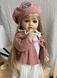 Лялька вінілова 55см, ручна робота, блондинка в беретику, Reborn Baby Doll 39
