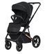 Коляска універсальна 2 в 1, CARRELLO Sigma CRL-6509 NF 2in1 Obsidian Black, чорна, Карелло Сігма