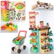 Детский игровой супермаркет, касса, тележка, звуковые эффекты, 668-76