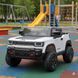 Электромобиль детский двухместный машина джип внедорожник с мягким сидением (JJ2500EBLR-1(24V))