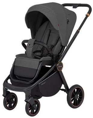 Коляска універсальна 2 в 1, CARRELLO Epica/GT CRL-8510/1 (2in1) Iron Grey, сіра, Карелло Епіка