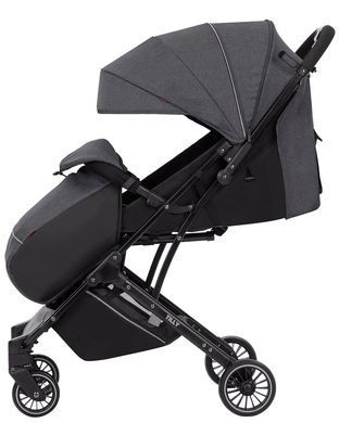 Коляска прогулянкова, візочок, легка Tilly Bella T-163 Dark Grey, темно-сіра, до 15кг
