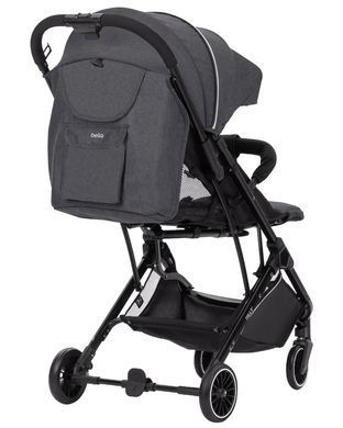 Коляска прогулянкова, візочок, легка Tilly Bella T-163 Dark Grey, темно-сіра, до 15кг