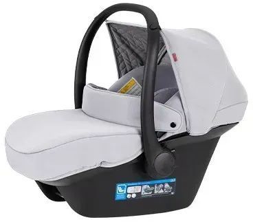 Коляска универсальная 3 в 1, Carrello Ultimo CRL-6519 (3in1) Arctic Grey, серая, Карелло Ультимо