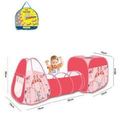 Намет дитячий ігровий з тунелем, M 0647 (RK)