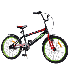 Велосипед дитячий двоколісний T-22048 green+red, зелений+червоний, 20 дюймів