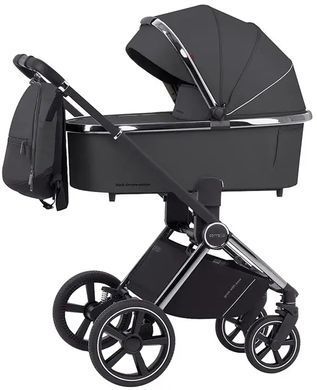 Коляска універсальна 2 в 1, візочок CARRELLO Ultimo CRL-6511 2in1 Cool Grey, сіра, Карелло Ультімо