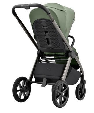 Коляска универсальная 2 в 1, CARRELLO Omega CRL-6530/1 (2in1) Perfect Green + фонарь, зеленая, Карелло Омега