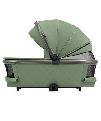 Коляска универсальная 2 в 1, CARRELLO Omega CRL-6530/1 (2in1) Perfect Green + фонарь, зеленая, Карелло Омега