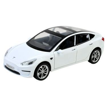 Автомодель металлическая, машинка АВТОПРОМ, Tesla Model 3 1:24, AP7728