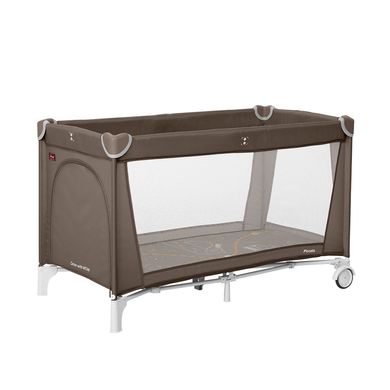 Манеж дитячий CARRELLO Piccolo Chocolate Brown CRL-11503/1 (Карелло Піколо) 125*65*79см