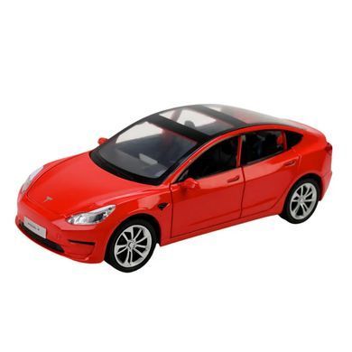 Автомодель металлическая, машинка АВТОПРОМ, Tesla Model 3 1:24, AP7728
