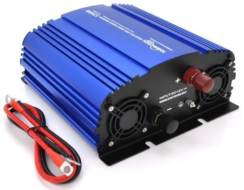 Перетворювач напруги, інвертор 12V-220V-1200W TommaTech MS-1200W 12B, Модифікований сінусоід