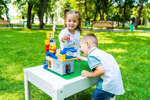 Світловий стіл &mdash; пісочниця Noofik "Стандарт" з однією кишенею 53*78см з поверхнею для конструктора