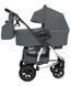 Коляска універсальна 2 в 1, візочок CARRELLO Vista CRL-6506 (2in1) Steel Gray, темно-сіра, Карелло Віста