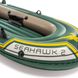 Надувная двухместная лодка Intex "Seahawk 2 SET", 68347, с насосом и вёслами, 236*114*41 см