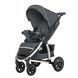 Коляска універсальна 2 в 1, візочок CARRELLO Vista CRL-6506 (2in1) Steel Gray, темно-сіра, Карелло Віста