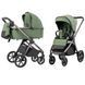Коляска универсальная 2 в 1, CARRELLO Omega CRL-6530/1 (2in1) Perfect Green + фонарь, зеленая, Карелло Омега