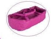 Коляска для ляльок, демісезонна Carrello Unico з сумкою, 9346 HOT PINK