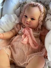 Пупс вініловий 50см, ручна робота, вишукана лялька для дівчинки, Baby born 2
