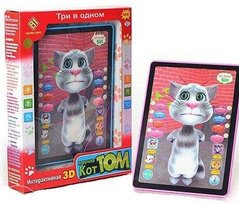 Дитячий ігровий планшет "Мовець кіт Том", інтерактивний , DB 6883